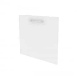 Фасад тумбы низкий - левый ФИТ МН-ФТН (Л) Белый Бриллиант / FIT MN-FTN (L)