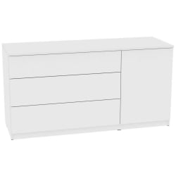 Комод Калисто(К47)699х1352х468ПУСХтоОПЕН(Белый) / Калисто(K47)699х1352х468PUSHtoOPEN(Белый)