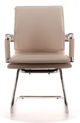 Кресло для посетителей Nerey CF экокожа Бежевый