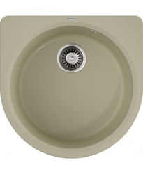 Мойка Кухонная Омоикири Акегата-51-Бе Артгранит/Ваниль / Omoikiri Akegata-51-Be Artgranit/Ваниль