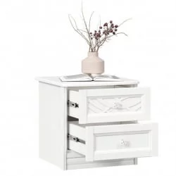Тумба прикроватная Джулия ЛД 695.030.000 Белая