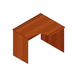 Стол компьютерный угловой Р.РС-10 (правый) Орех Гепланкт