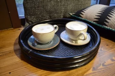 Поднос круглый 21/03 венге