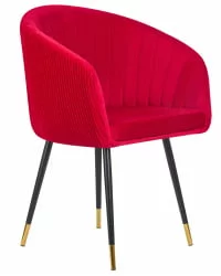 Стул обеденный DOBRIN MARY Малиновый велюр 1922-14