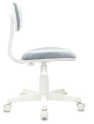 Кресло детское Бюрократ CH-W201NX серо-голубой Light-28