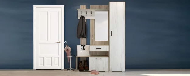 Прихожая Смарт 2 со шкафом Дуб Кантри Дуб Прованс