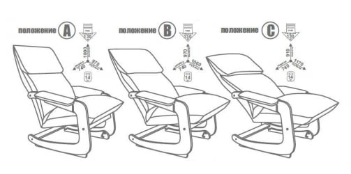 Кресло-трансформер Модель 81 венге / Верона Ванилла