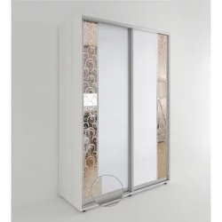 Большой шкаф Акцент-Вера КС 1200х600  Выбеленное дерево