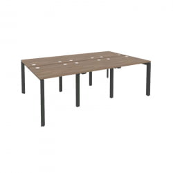 Рабочая станция на П-образном м/к ONIX O.MP-D.RS-6.0.7 Дуб Аризона/Антрацит