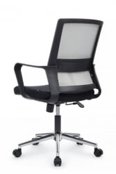 Кресло Минт РCХ М1029МБЕ Серый/Черный / Mint RCH M1029MBE