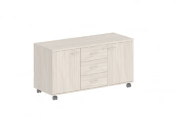 Тумба сервисная с 3-мя ящиками Sigma SG.621.OL.OL Дуб светлый