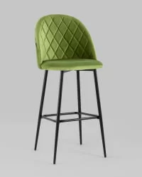 Стул барный Марсель Б велюр Травяной