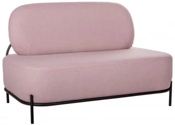 Диван с подушкой Gawaii 2-х мест Розовый
