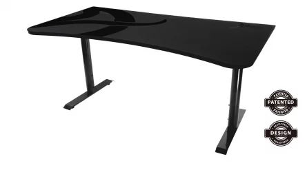 Стол для компьютера Arozzi Arena Gaming Desk Dark Grey