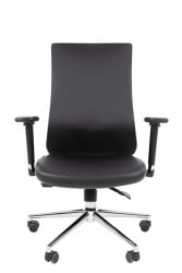 Офисное кресло CHAIRMAN 500 LUX БП экокожа Черный