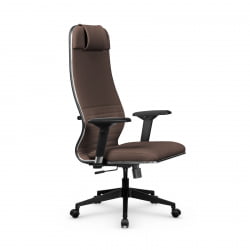 Кресло руководителя Мetta L 1m 38K2/4D Infinity Easy Clean (MPES) Комплект 8 Светло-коричневое