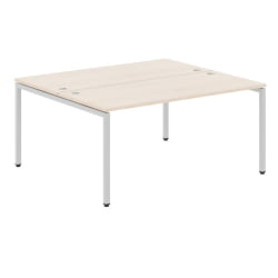 Стол двойной КСТЕН-С КСВСТ 1614 Бук тиара/серый / XTEN-S XWST