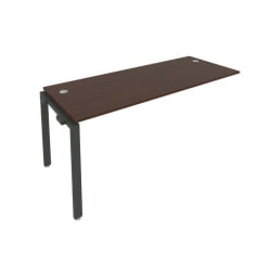 Проходной наборный элемент рабочей станции Метал Сйстем Б.ПРС-СП-1.5 Венге/Антрацит / Metal System