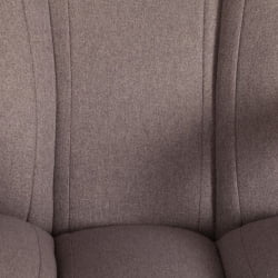 Кресло Trust (max) ткань рогожка Nice, мокко (серо-бежевая)