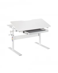 Школьная парта E601 Белый