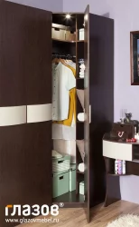 Шкаф угловой АМЕЛИ 13 Венге (спальня)