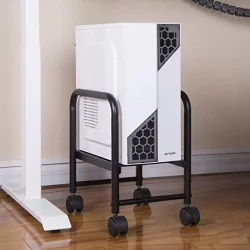 Подставка для системного блока с регулировкой по высоте EUREKA ERK-CS-01B Черная