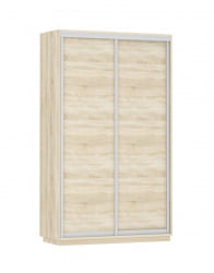 Шкаф-купе двухдверный Экспресс Дуо Элемент 1200х2200h Дуб сонома