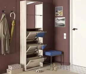 Тумба прикроватная АВИ Дуб бонифаций