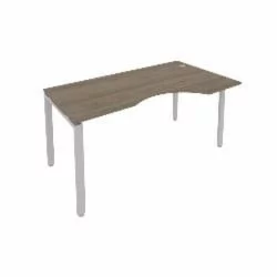 Стол письменный METAL SYSTEM Б.СА-1 Пр Вяз/Серый