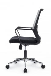 Кресло Минт РCХ М1029МБЕ Серый/Черный / Mint RCH M1029MBE