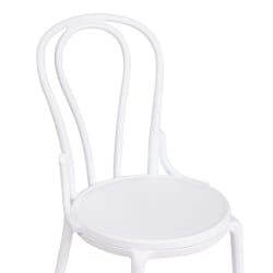 Дизайнерский стул THONET (mod. PL62) пластик, 42 x 52 x 89 см, White (Белый) 01