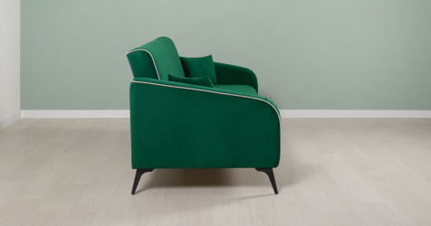 Диван-кровать НОЭЛЬ Велутто 33 т-зел малахит Диван-кровать НОЭЛЬ Велутто 33 т-зел малахит