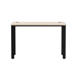 Стол прямой на металлокаркасе, опоры 45 гр Everprof EVO 254S002 Дуб Соната Черный