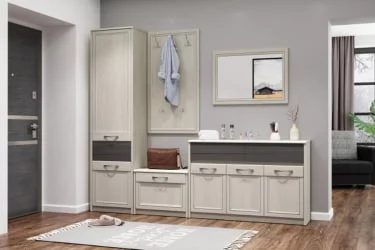 Комод в гостиную Лиана 45.11 Ясень анкор светлый