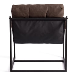 Кресло Charli / Чарли без подлокотника рогожка, коричневый, 3М7-147, 70х70х84 см