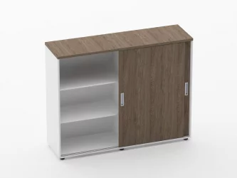 Тумба-купе высокая для рабочего модуля Deka 9.03.145 Дуб Верцаска/Белый