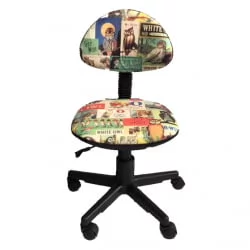 Детское компьютерное кресло LB-C02 [Совы зеленый]