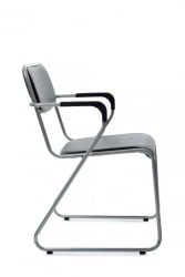 Кресло Nix Plus RCH OMKL-03 Черный/Металл окрашенный Хром