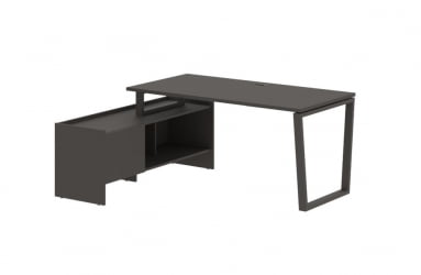 Стол с тумбой ЕДИС ЕВCТ 17814 Мокко / EDIS EVCT