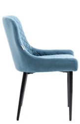 Обеденный стул Everprof Ray Ткань Голубой