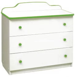 Комод с 3-мя ящиками Радуга Лайм