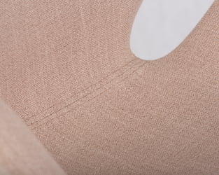 Кресло дизайнерское DOBRIN SWAN Бежевая ткань IF1