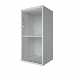 Шкаф низкий узкий правый Riva А.СУ-3.2 Пр Белый