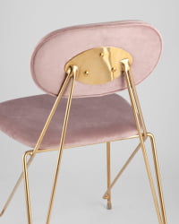 Стул Элис мягкий Розовый