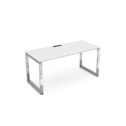 Стол рабочий, прямолинейный GLOSS LINE НСР-О.004.2 Белый Премиум