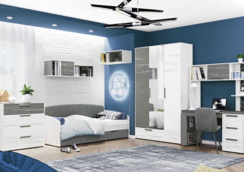 Детская кровать для мальчика Аляска 502.11