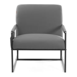 Кресло Чарли ЛУКС/Чарли Люкс К экокожа , Шарп Графит, 70х80х82 см / Charli LUX/Чарли Sharp