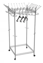 Гардеробная вешалка для одежды Пико 23 Металлик