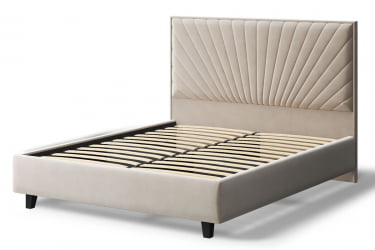 Кровать Леона, 2000 x 1200 мм, бежевый