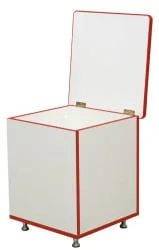 Пуф прикроватный Юниор-10 Белый